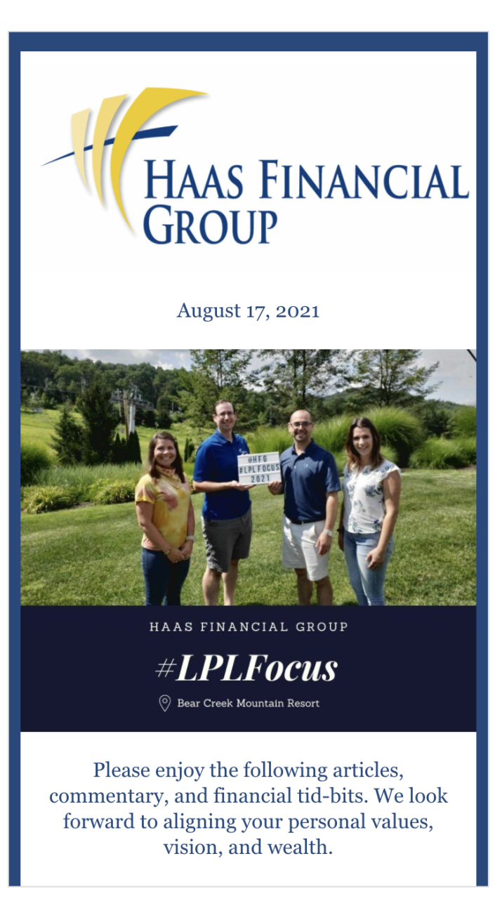 Investment & Wealth Planning Services HAAS Financial Group PA